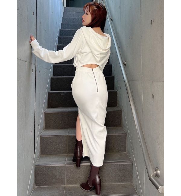 RESEXXY「スウェットフーディワンピース」|ワンピース|