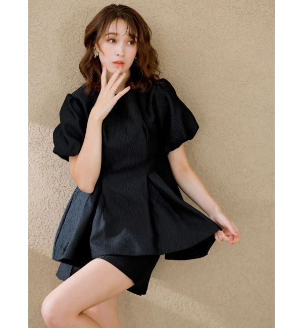 dazzlin「【藤井サチコラボ】フクレジャカードチュニック」|シャツ・ブラウス|