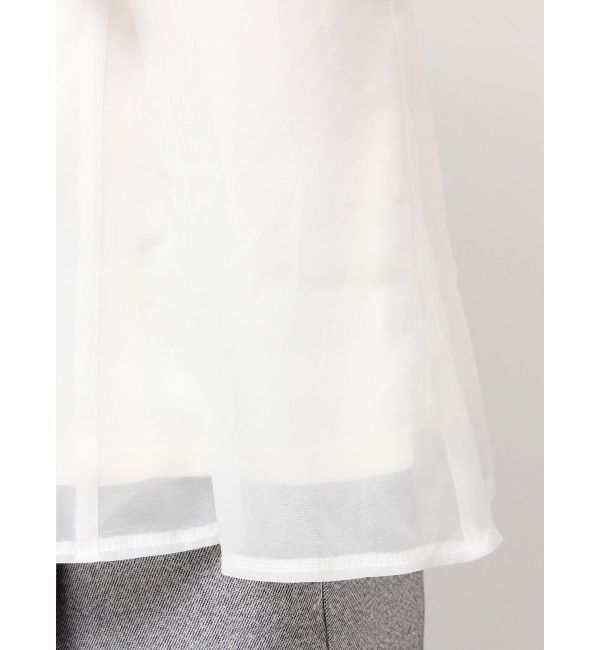 dazzlin「2WAYボウタイペプラムブラウス」|シャツ・ブラウス|