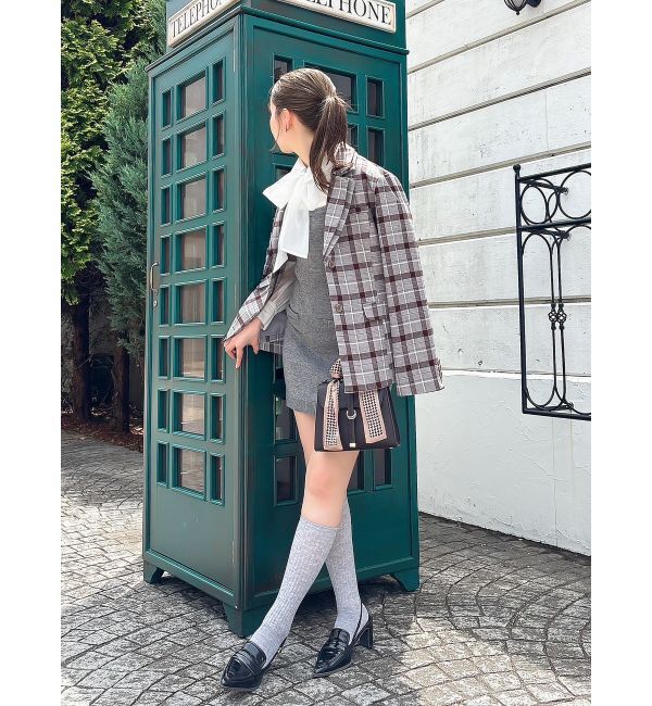 dazzlin「2WAYボウタイペプラムブラウス」|シャツ・ブラウス|