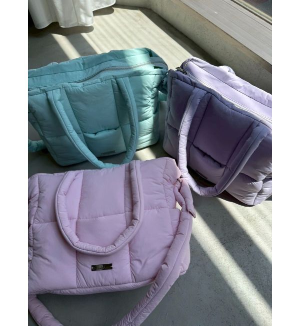 dazzlin「【吉田朱里】マシュマロトートバッグ」|ボストンバッグ|