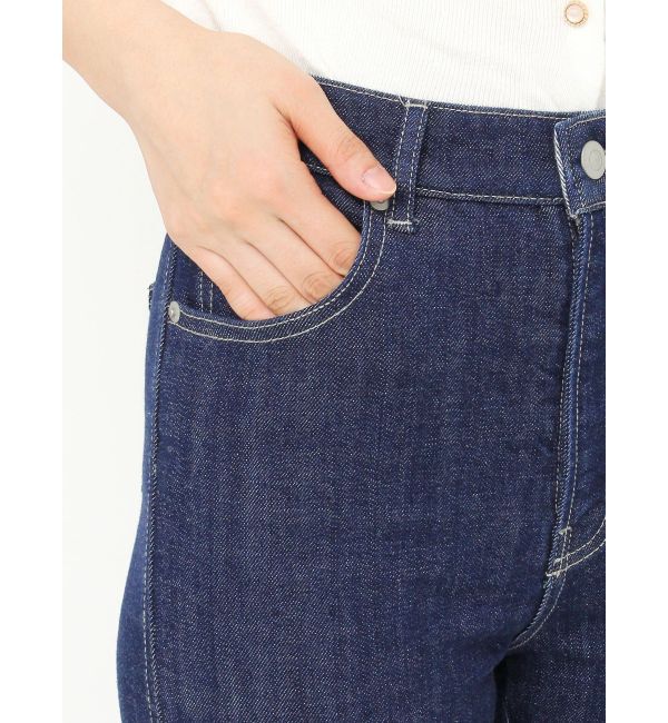 dazzlin「バックリボンフルイドパンツ」|デニム|