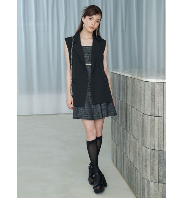 MERCURYDUO「バックリボンジレ」|ベスト・ジレ|