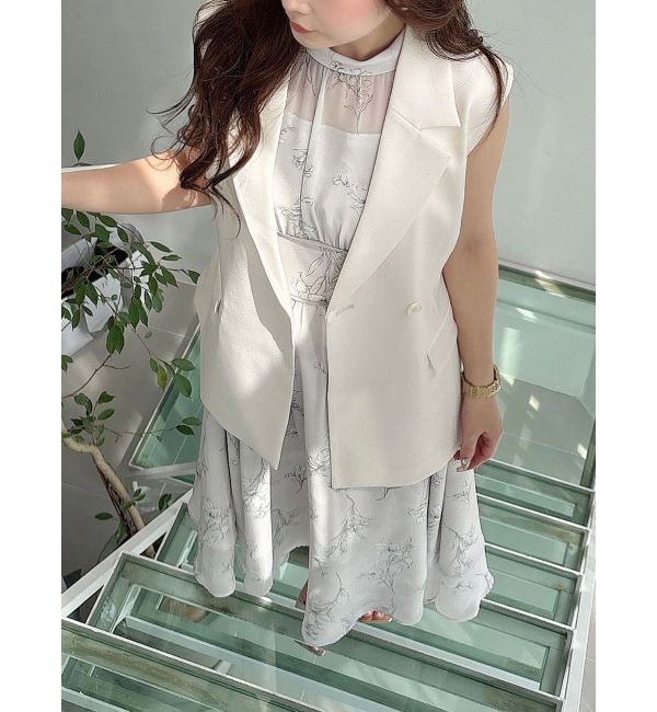 MERCURYDUO「バックリボンジレ」|ベスト・ジレ|