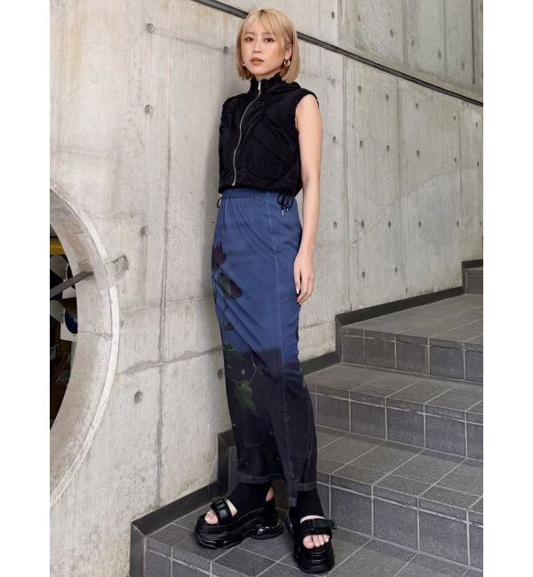 MURUA「シャーリングフードベスト【セットアップ着用可】」|ベスト・ジレ|