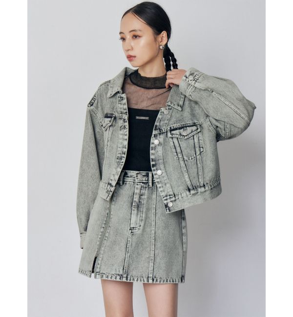 MURUA「サイドオープンデニムスカート【セット販売対象】」|スカート|