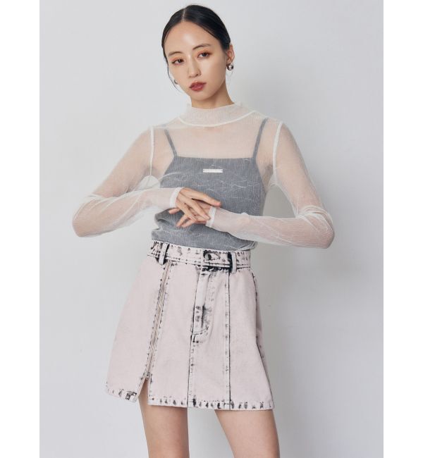 MURUA「サイドオープンデニムスカート【セット販売対象】」|スカート|