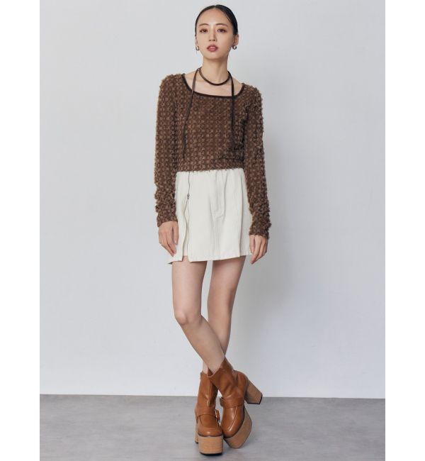 MURUA「サイドオープンデニムスカート【セット販売対象】」|スカート|