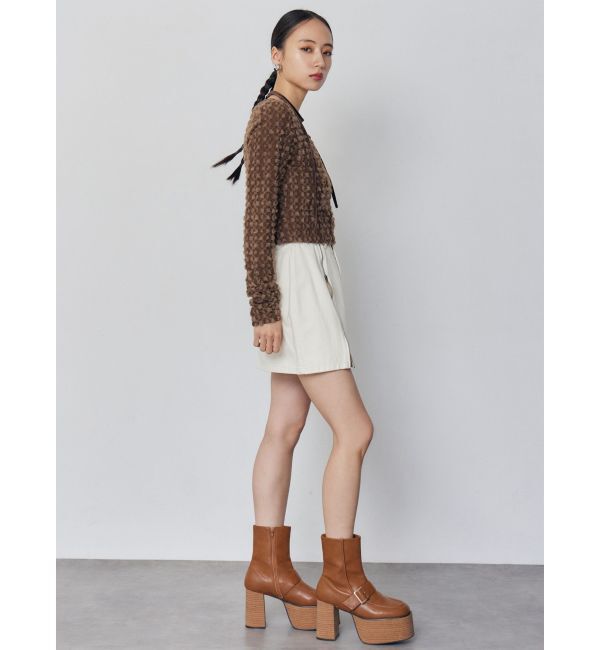 MURUA「サイドオープンデニムスカート【セット販売対象】」|スカート|