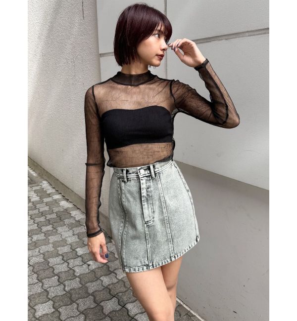 MURUA「サイドオープンデニムスカート【セット販売対象】」|スカート|