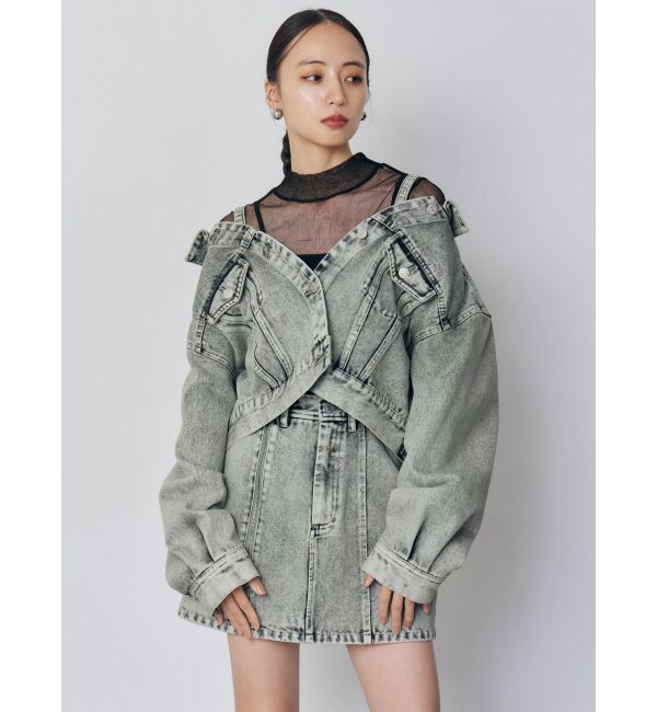 MURUA「サイドオープンデニムスカート【セット販売対象】」|スカート|