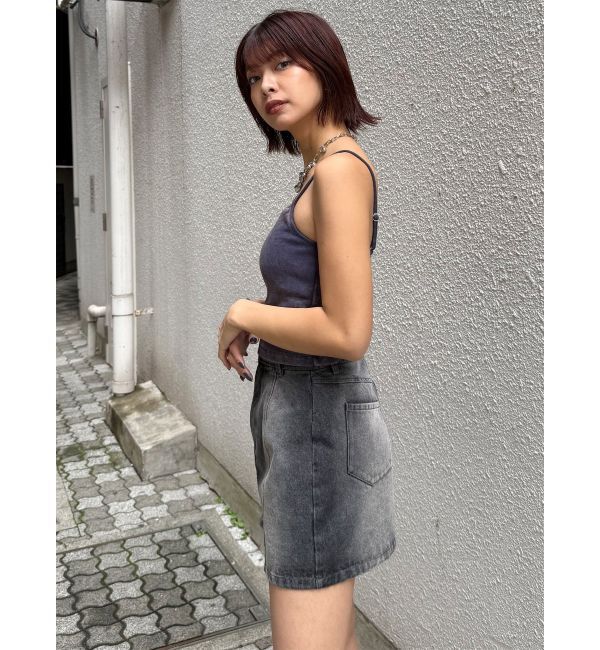 MURUA「サイドオープンデニムスカート【セット販売対象】」|スカート|