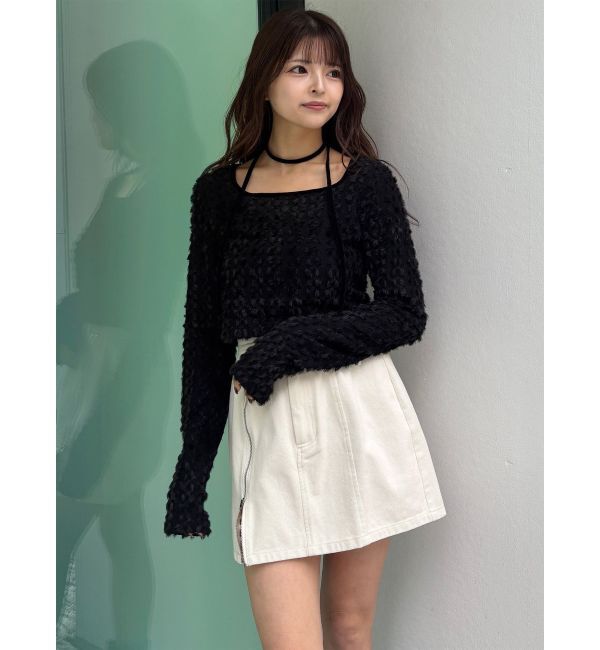 MURUA「サイドオープンデニムスカート【セット販売対象】」|スカート|