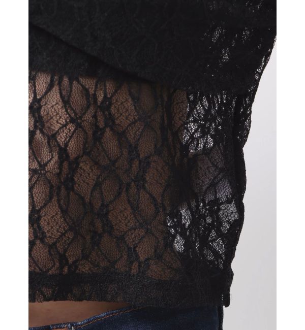 MURUA「レースカシュクールオフショルトップス」|Tシャツ・カットソー|