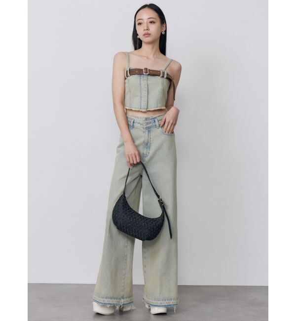 MURUA「ラフィアライクハンドルバッグ」|ハンドバッグ|