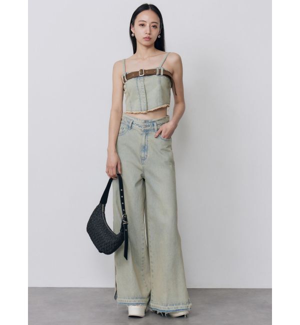 MURUA「ラフィアライクハンドルバッグ」|ハンドバッグ|