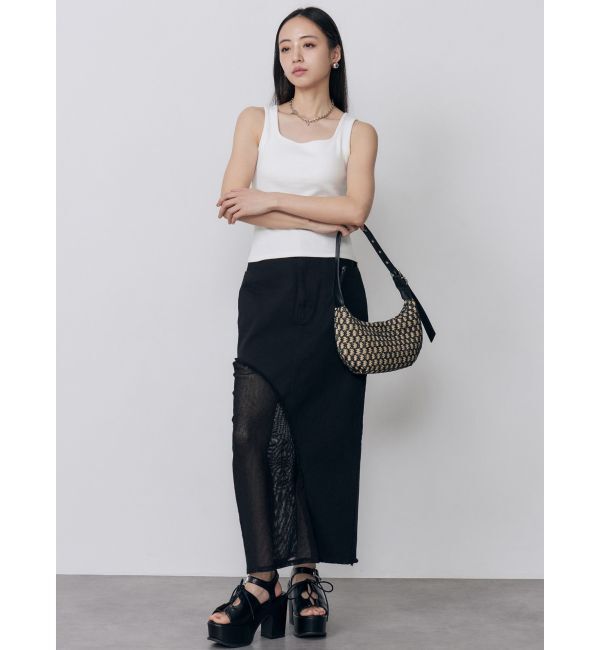 MURUA「ラフィアライクハンドルバッグ」|ハンドバッグ|