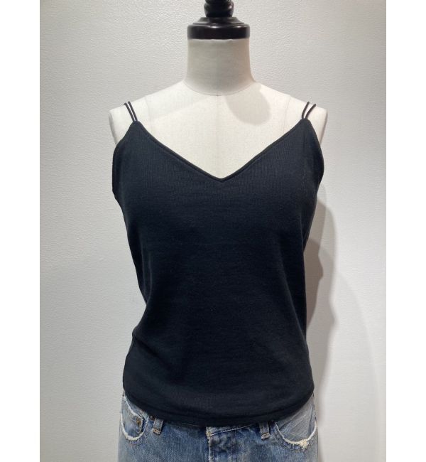 Ungrid「深Ｖネックキャミソール」|キャミソール|