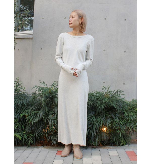 Ungrid「バックオープンテレコカットワンピース」|ワンピース|