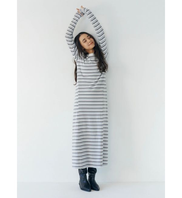 Ungrid「バックオープンテレコカットワンピース」|ワンピース|