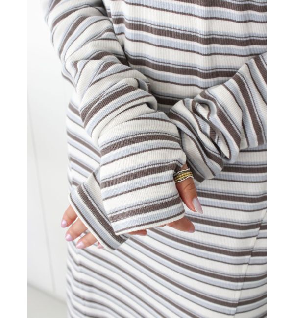 Ungrid「バックオープンテレコカットワンピース」|ワンピース|