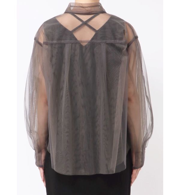 LAGUNAMOON「シアーチュールシャツ」|シャツ・ブラウス|