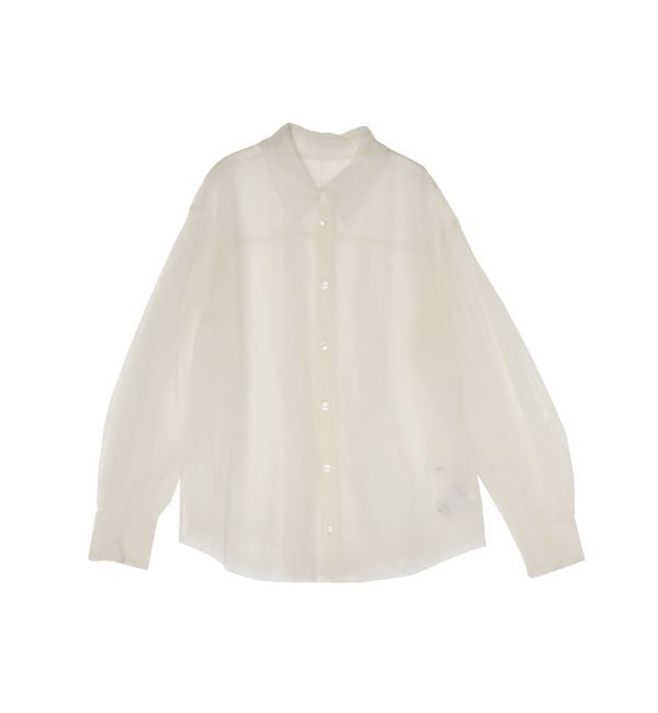 LAGUNAMOON「シアーチュールシャツ」|シャツ・ブラウス|