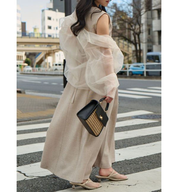 LAGUNAMOON「シアーチュールシャツ」|シャツ・ブラウス|