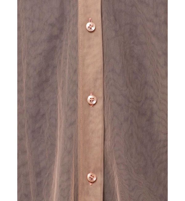 LAGUNAMOON「シアーチュールシャツ」|シャツ・ブラウス|