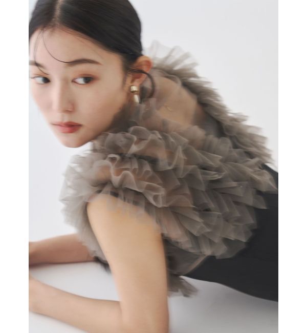 LAGUNAMOON「LADYノースリーブボレロキャミワンピース」|ワンピース|