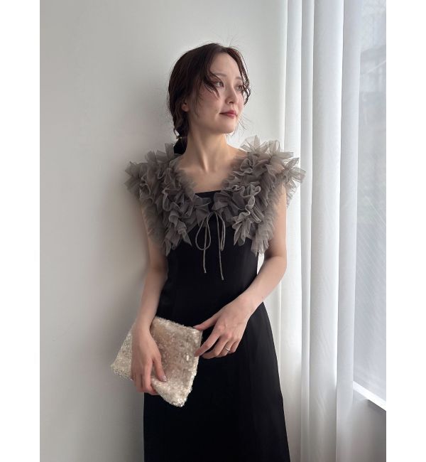 LAGUNAMOON「LADYノースリーブボレロキャミワンピース」|ワンピース|