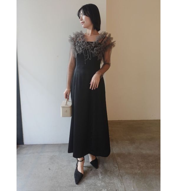 LAGUNAMOON「LADYノースリーブボレロキャミワンピース」|ワンピース|