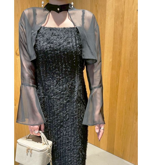 LAGUNAMOON「LADYブラウスレイヤードキャミワンピース」|ワンピース|