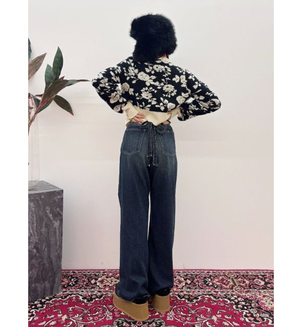 EVRIS「フラワーアンサンブルニットトップス」|ニット・セーター|