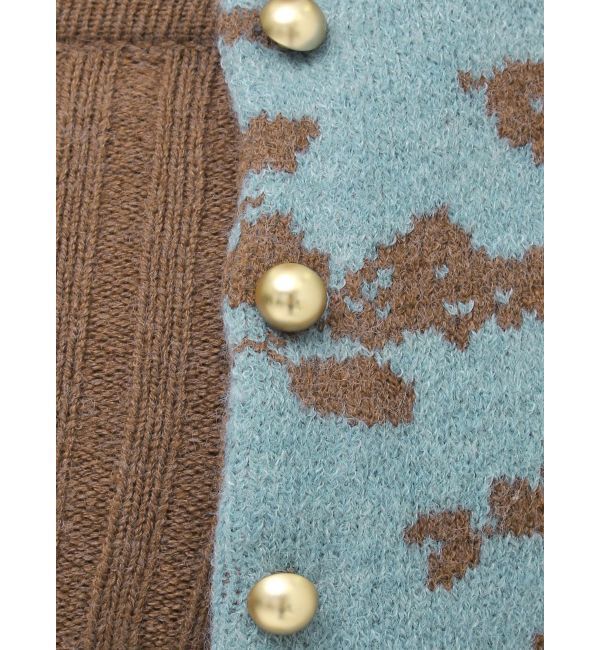 EVRIS「フラワーアンサンブルニットトップス」|ニット・セーター|