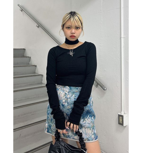 jouetie「チョーカーネックニット」|ニット・セーター|