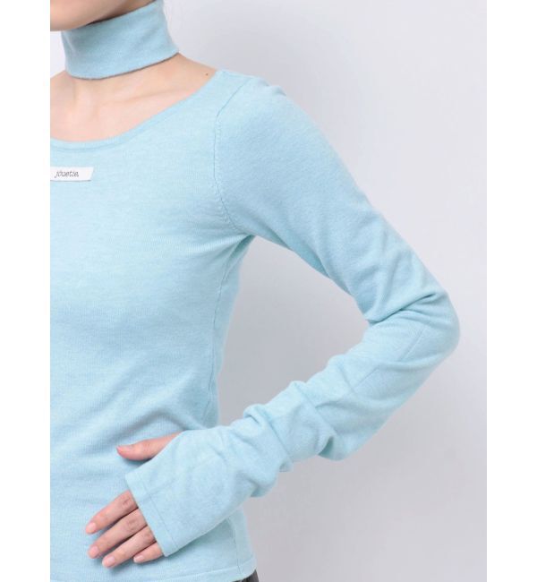 jouetie「チョーカーネックニット」|ニット・セーター|