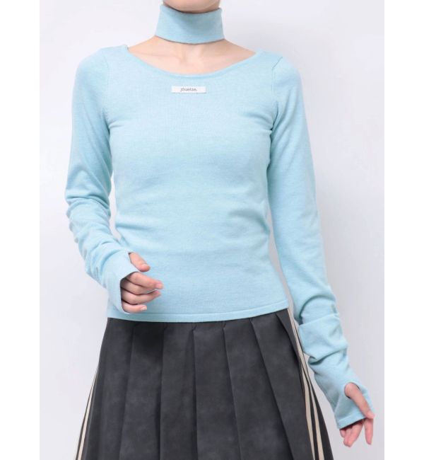 jouetie「チョーカーネックニット」|ニット・セーター|