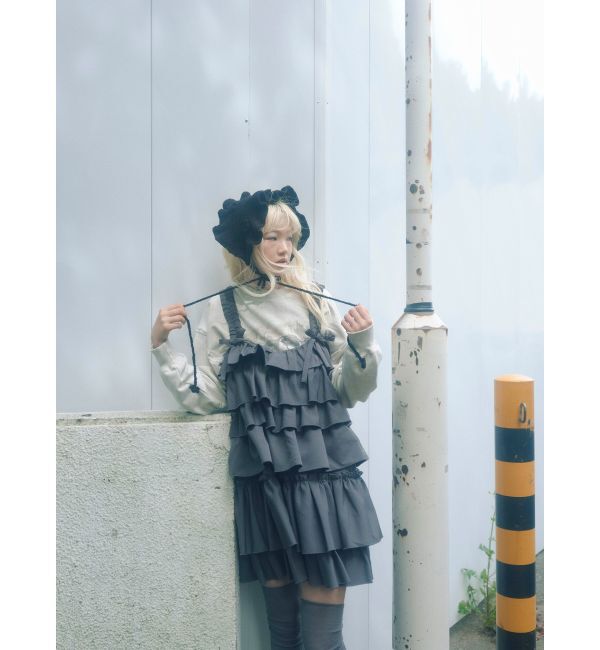 merry jenny「お花のニットヘッドドレス」|その他|