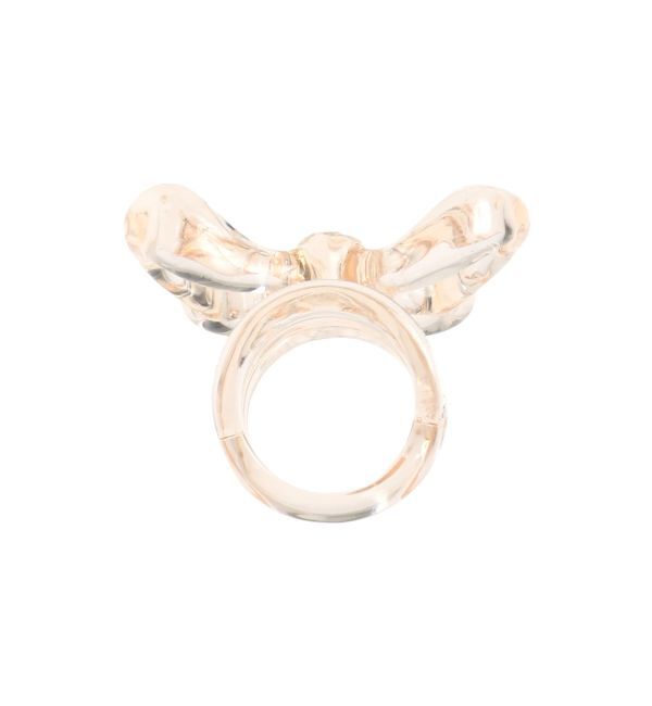 merry jenny「clear ribbon ring」|リング|