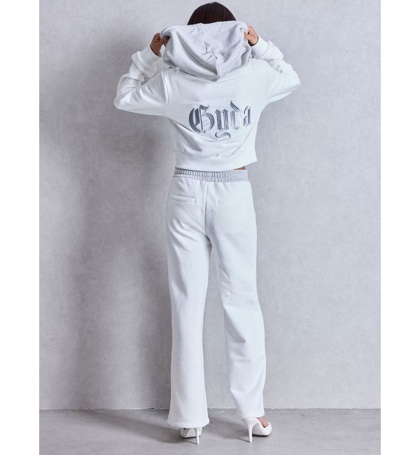 GYDA「BACK GYDA embroidery GLITTERパーカー」|パーカー|