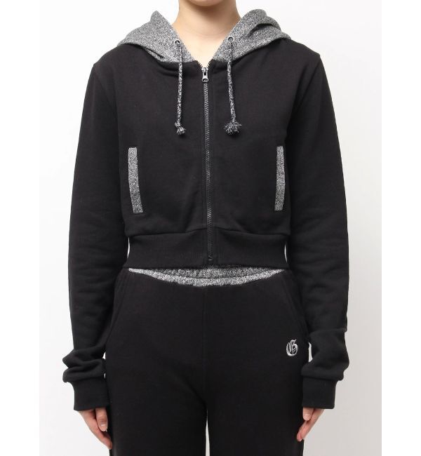 GYDA「BACK GYDA embroidery GLITTERパーカー」|パーカー|
