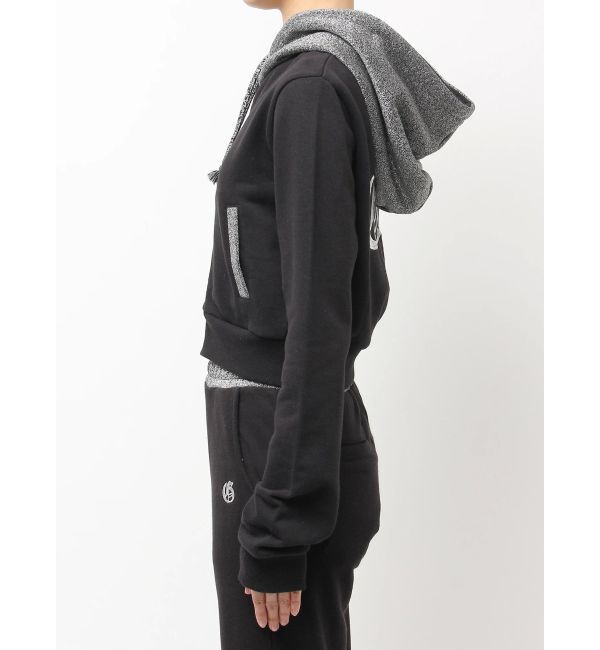 GYDA「BACK GYDA embroidery GLITTERパーカー」|パーカー|