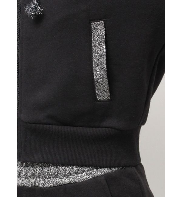 GYDA「BACK GYDA embroidery GLITTERパーカー」|パーカー|