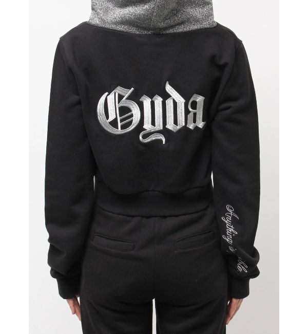 GYDA「BACK GYDA embroidery GLITTERパーカー」|パーカー|