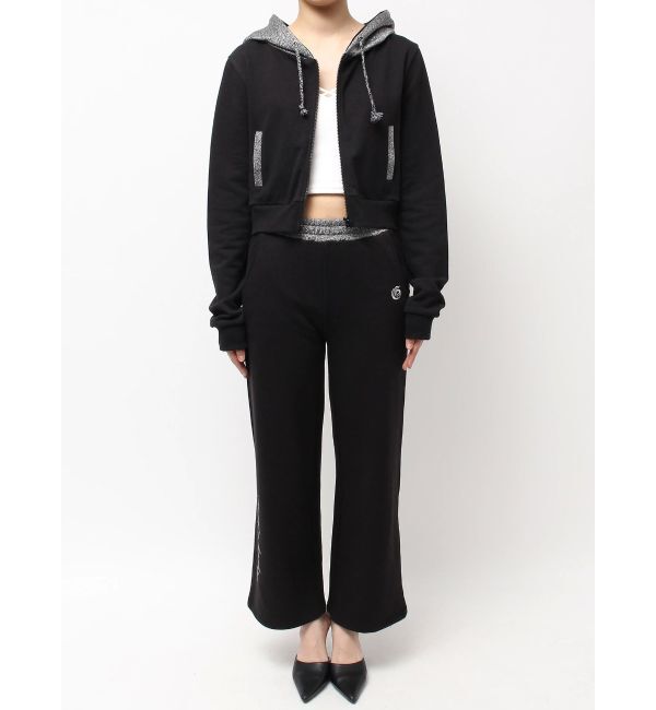 GYDA「BACK GYDA embroidery GLITTERパーカー」|パーカー|