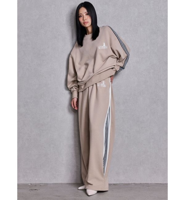 GYDA「GYMINI BUNNYラインスウェットトップス」|スウェット・ジャージ|