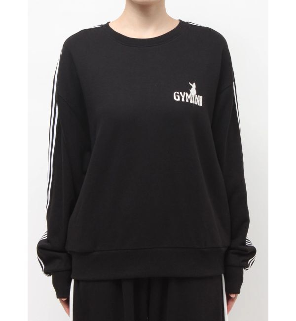 GYDA「GYMINI BUNNYラインスウェットトップス」|スウェット・ジャージ|