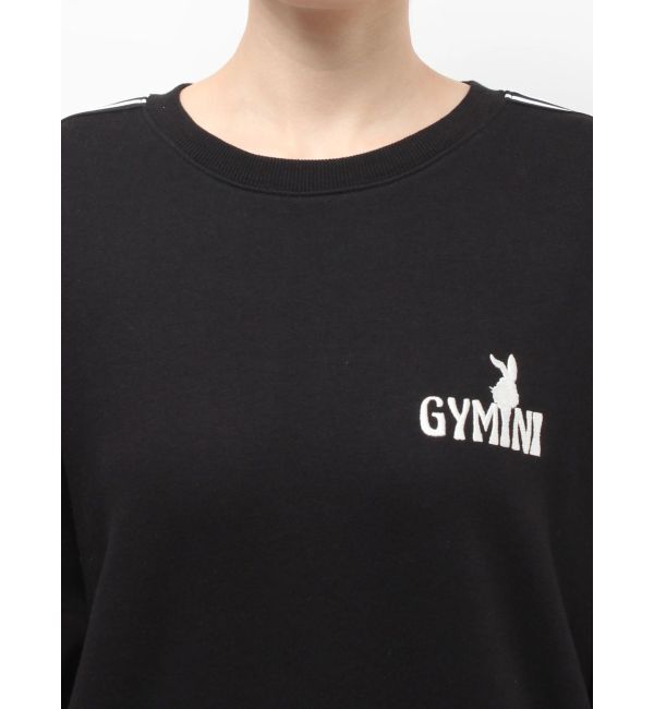 GYDA「GYMINI BUNNYラインスウェットトップス」|スウェット・ジャージ|
