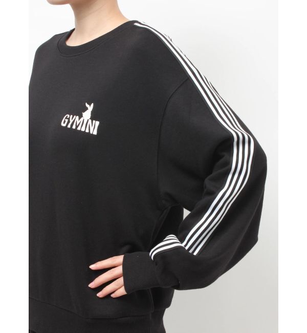 GYDA「GYMINI BUNNYラインスウェットトップス」|スウェット・ジャージ|